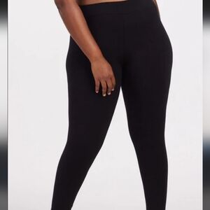 Woolx Women's  Black Merino Wool Stella Leggings